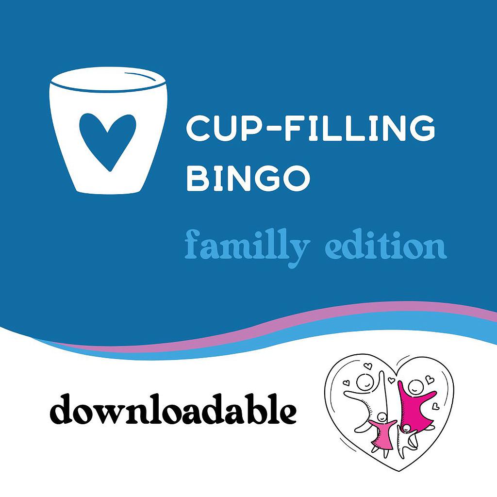 Cup-Filling Bingo- Family Edition