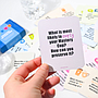 Cup filling cards